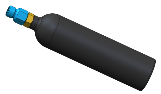 12盎司二氧化碳彩弹罐及CGA320适配器