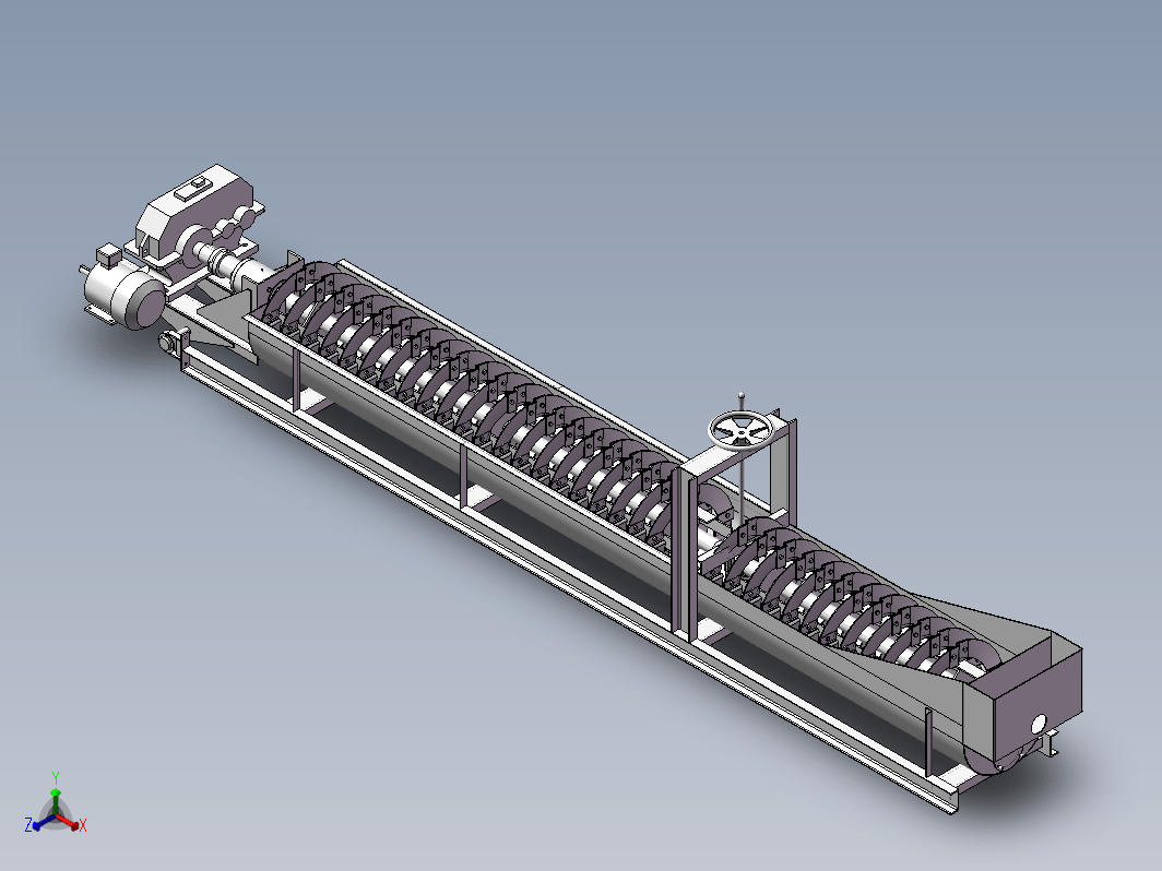 螺旋输送设备（洗沙机)