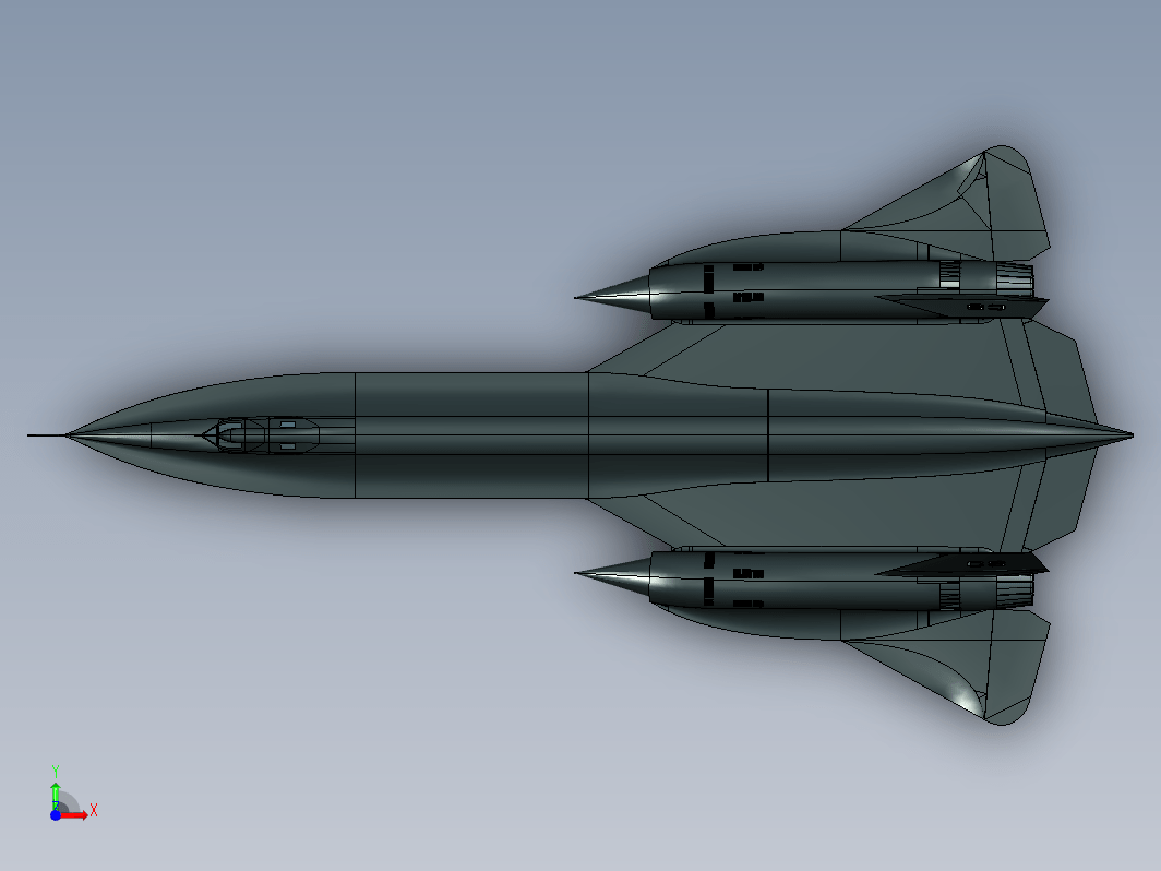 SR-71黑鸟侦察机