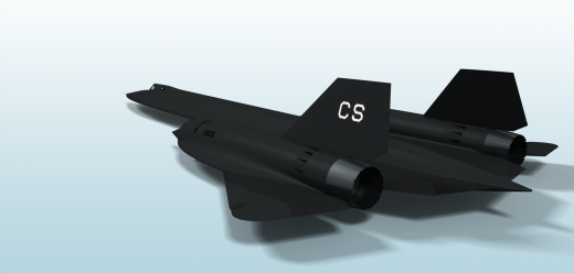 SR-71黑鸟侦察机