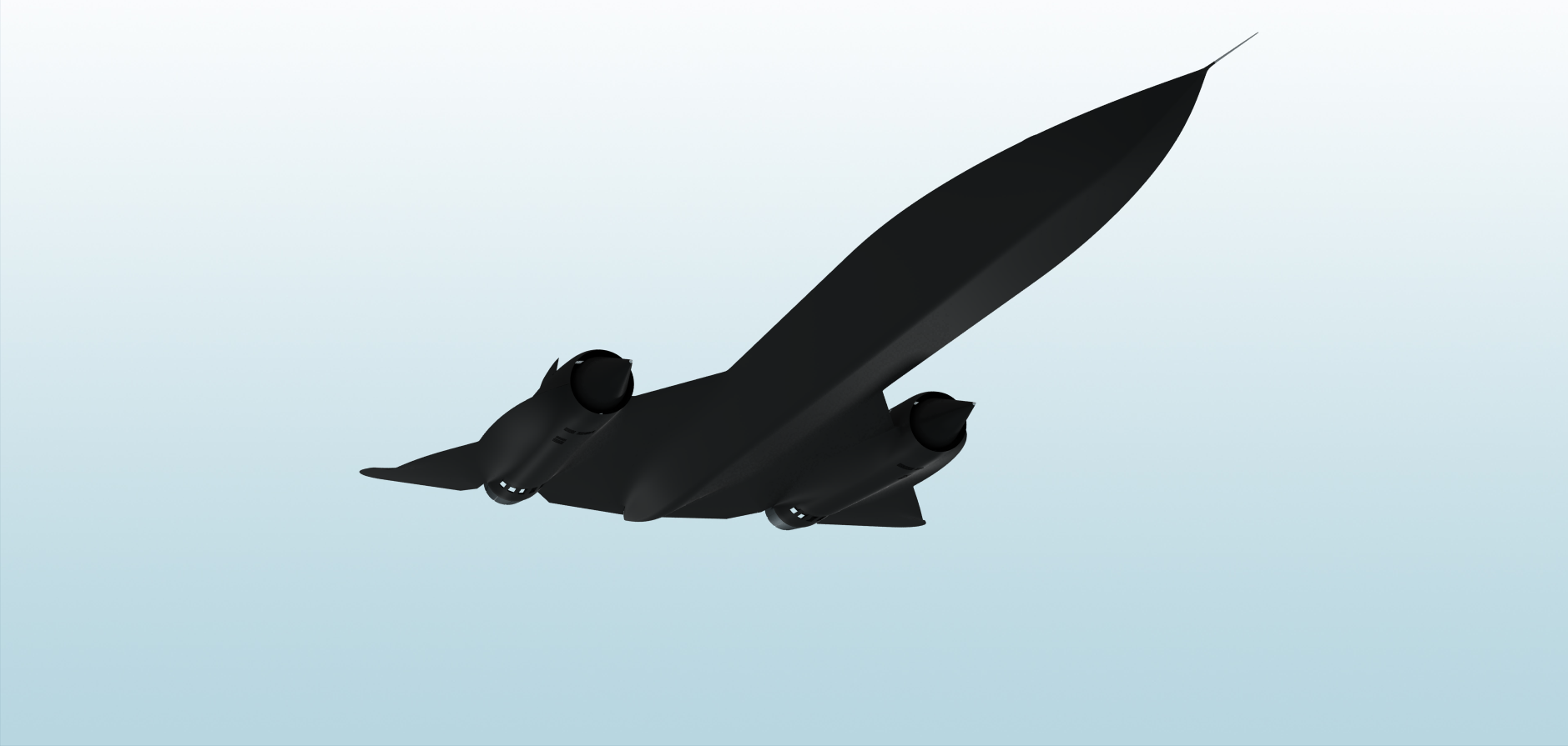 SR-71黑鸟侦察机