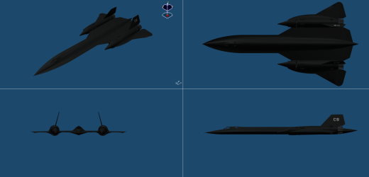 SR-71黑鸟侦察机缩略图