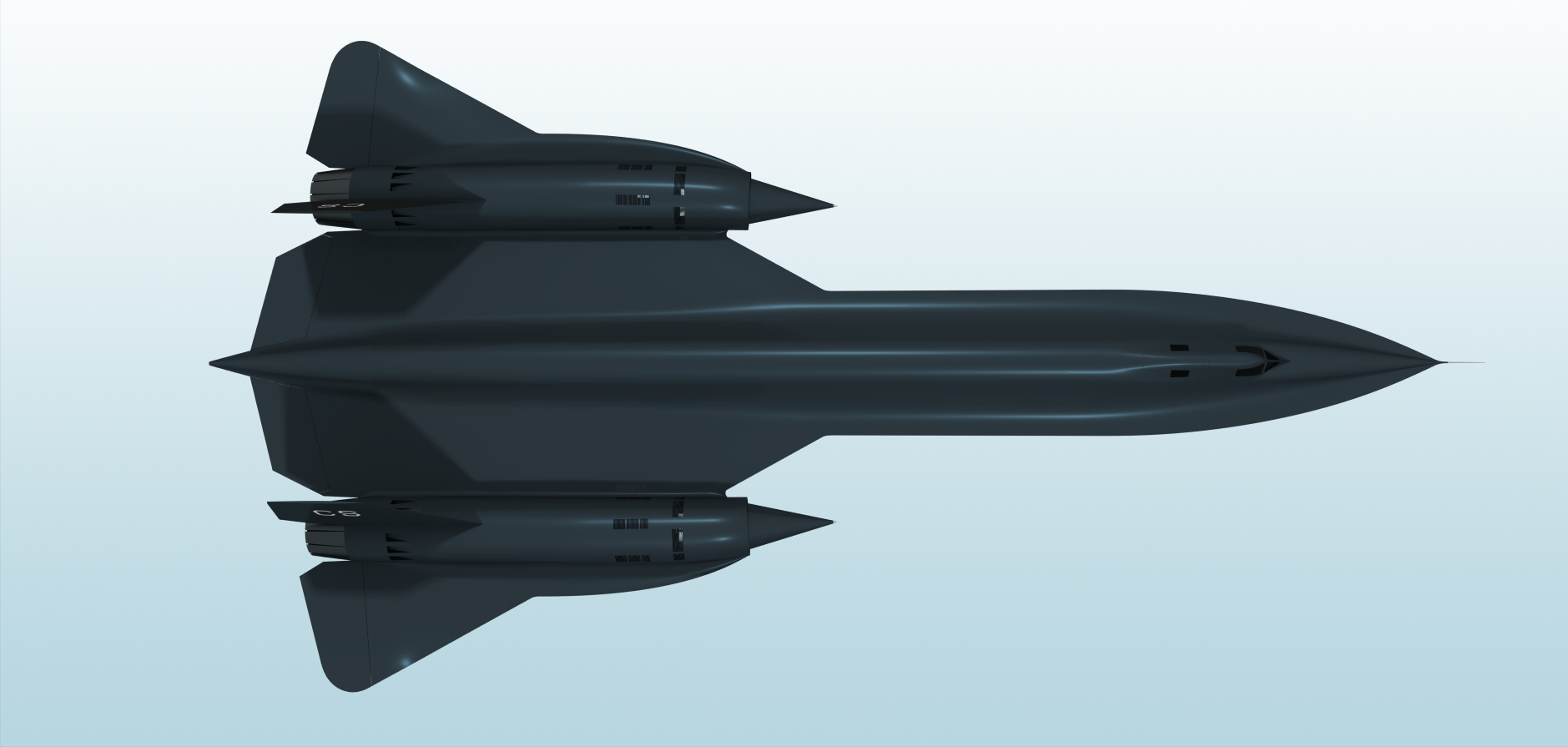 SR-71黑鸟侦察机