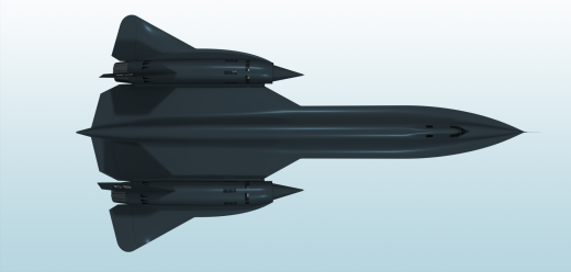 SR-71黑鸟侦察机缩略图
