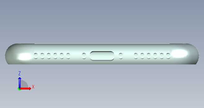 iphone7手机壳模型设计