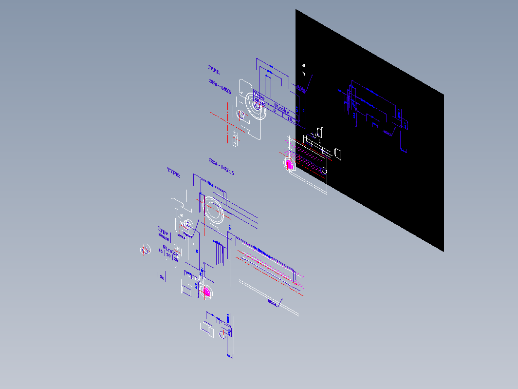 SDA气缸 83-SSA-16-BZN