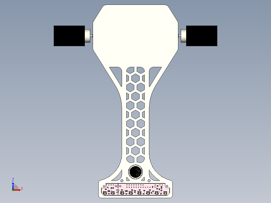 带Qtr-8A反射传感器阵列和小猩猩控制器的跟踪机器人