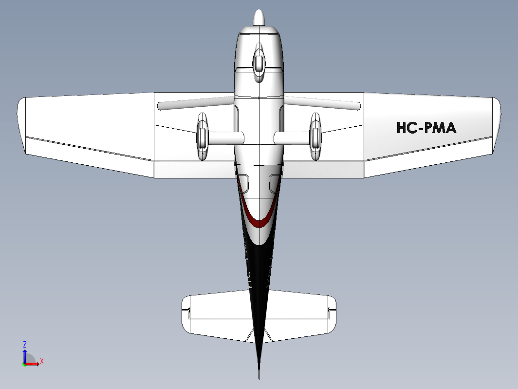 c172小型通用飞机