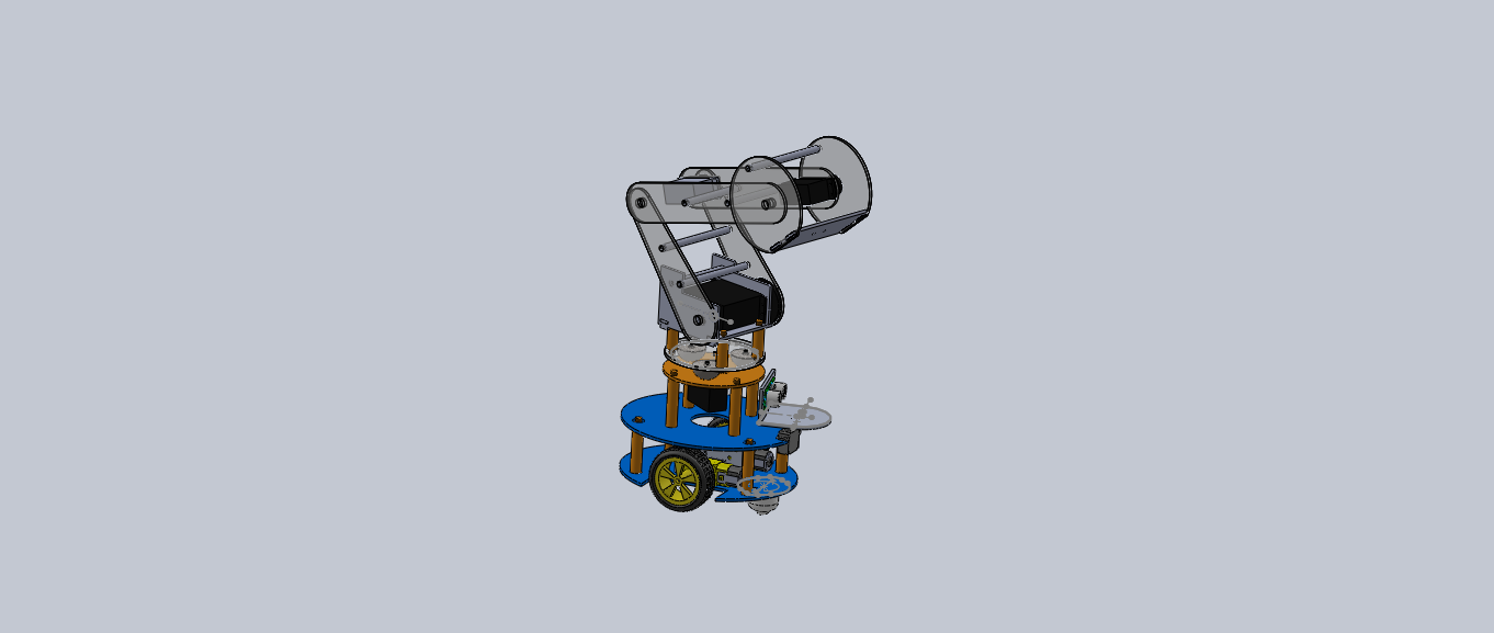 RoboArm 双轮机器人小车