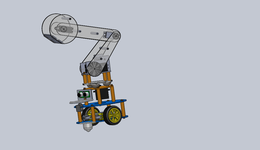 RoboArm 双轮机器人小车