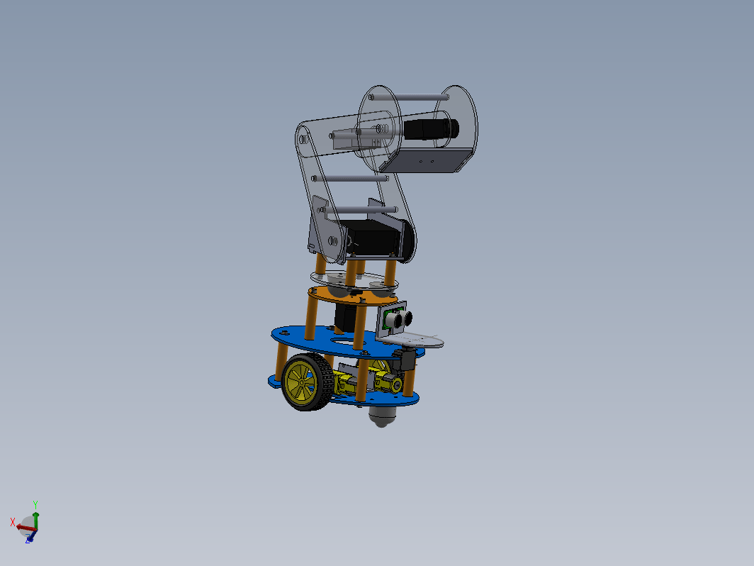 RoboArm 双轮机器人小车