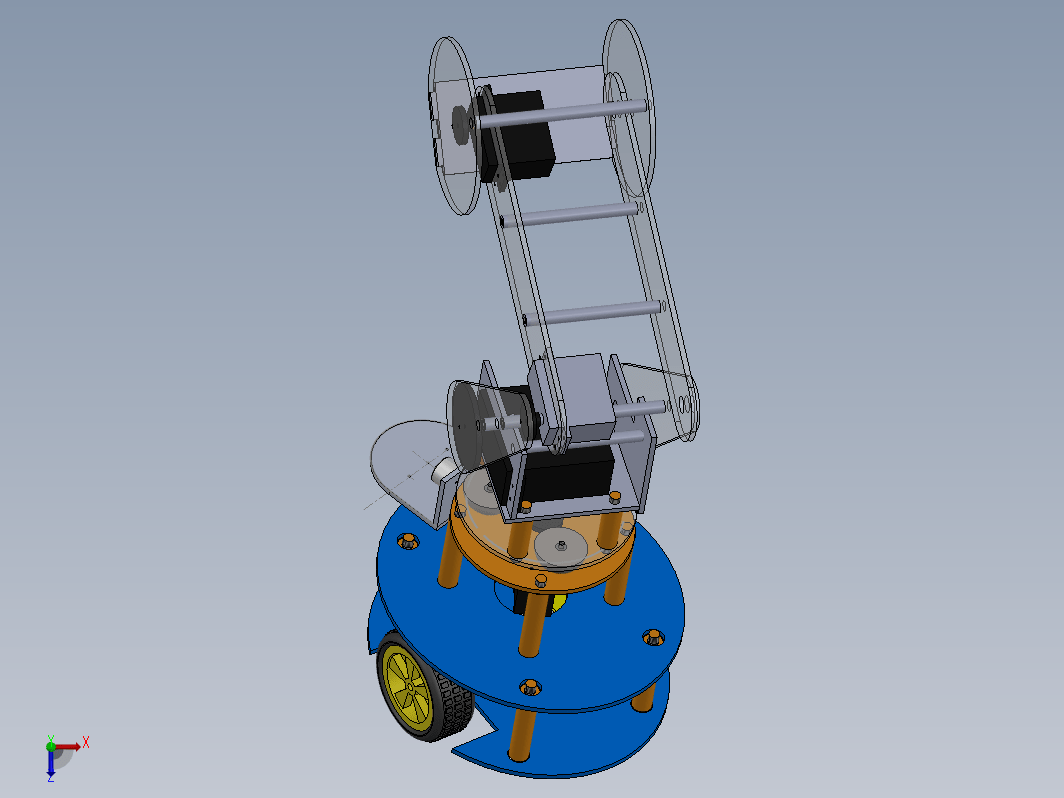 RoboArm 双轮机器人小车