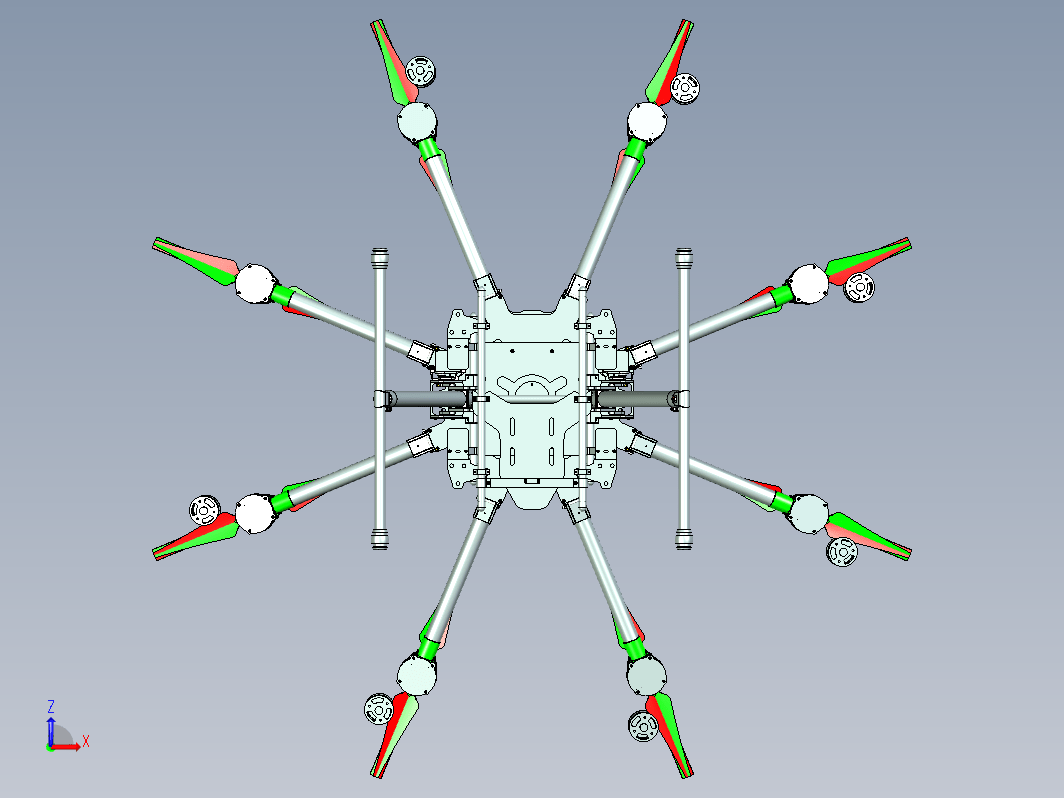 大疆DJI s1000八轴飞行器