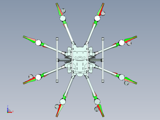大疆DJI s1000八轴飞行器缩略图