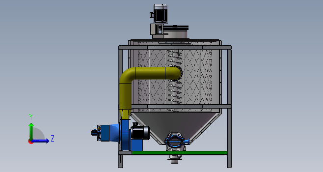 干粉搅拌机 +CAD