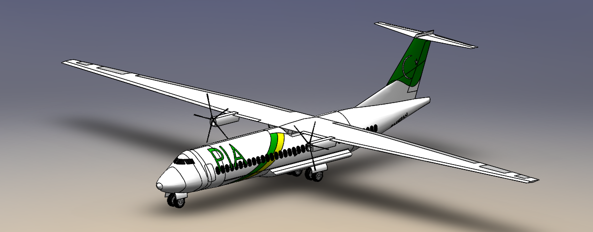 ATR42飞机运输机