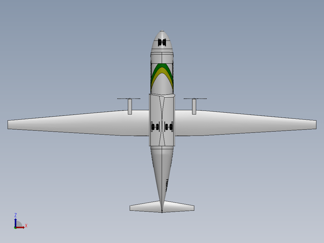 ATR42飞机运输机