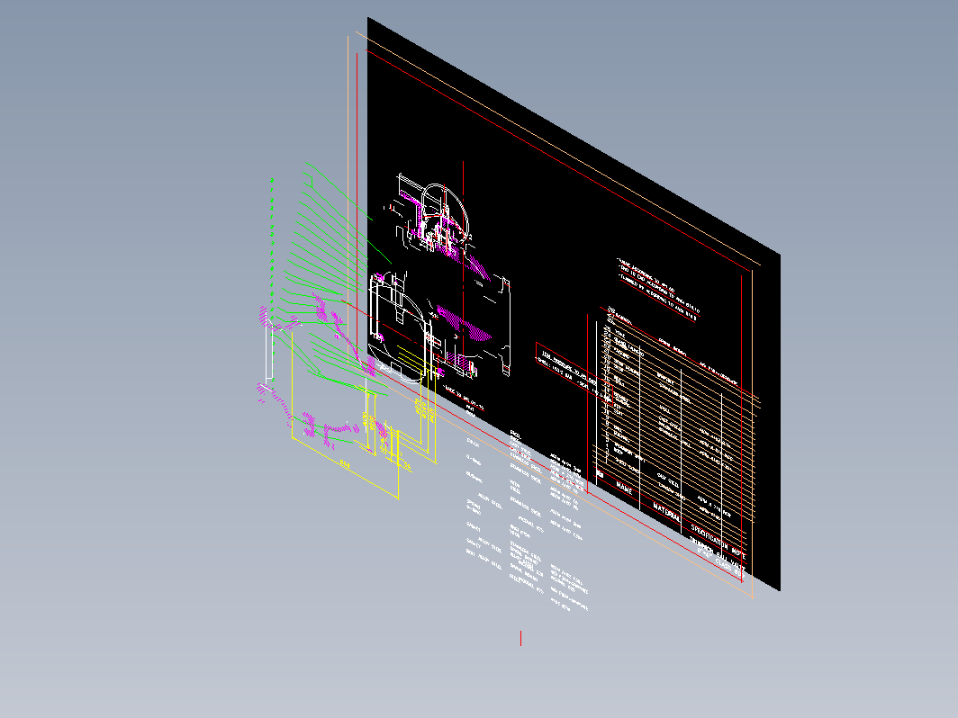 固定球阀图纸