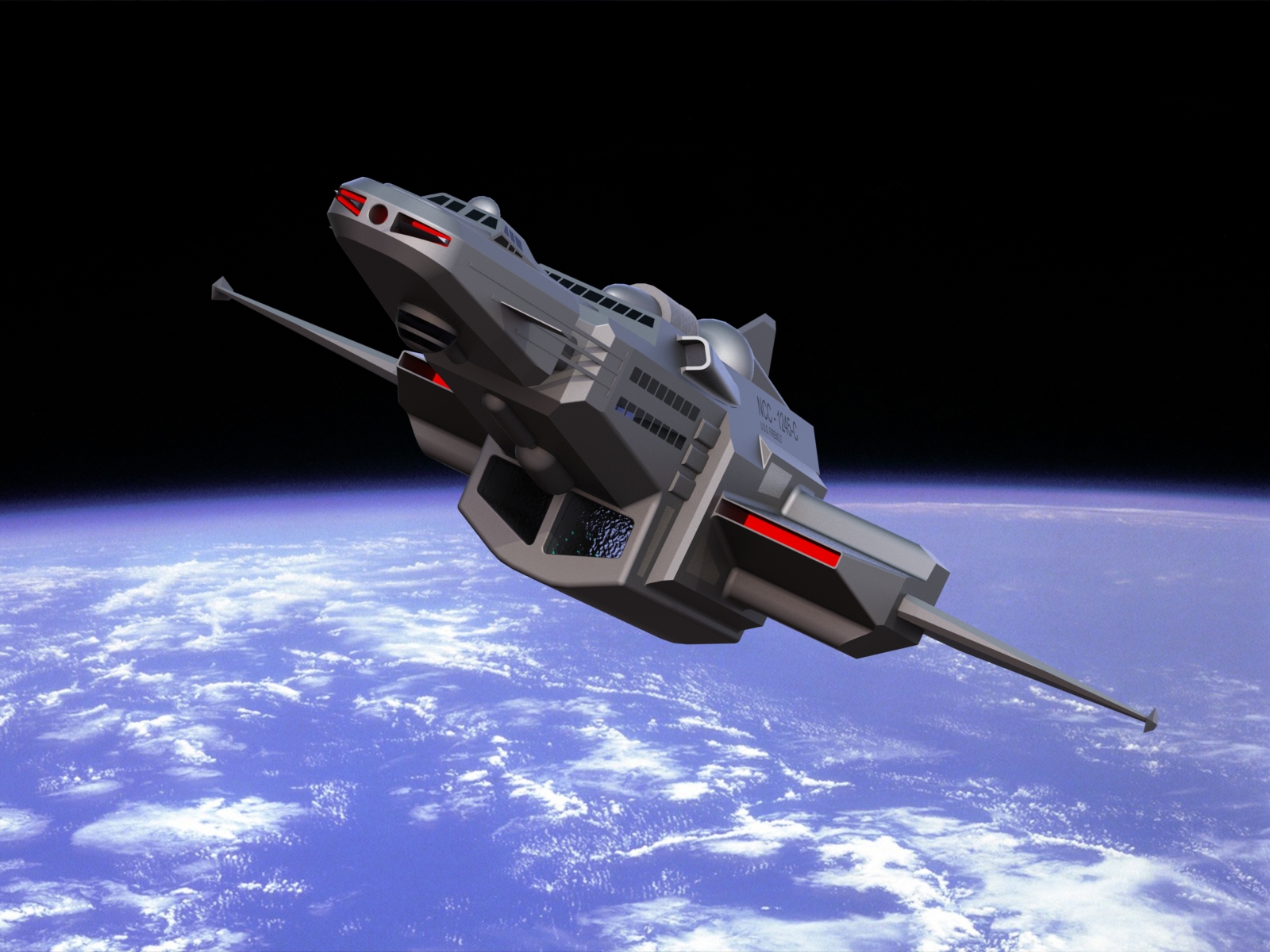 USS NCC-1245星际联邦宇宙飞船