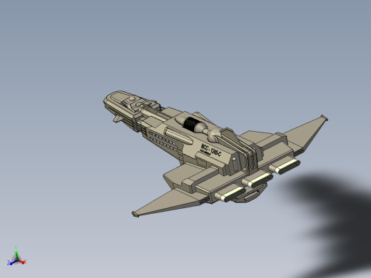 USS NCC-1245星际联邦宇宙飞船缩略图