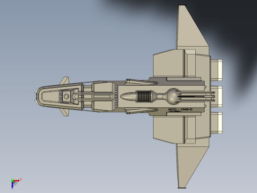 USS NCC-1245星际联邦宇宙飞船缩略图