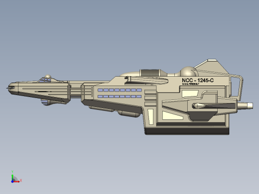 USS NCC-1245星际联邦宇宙飞船缩略图