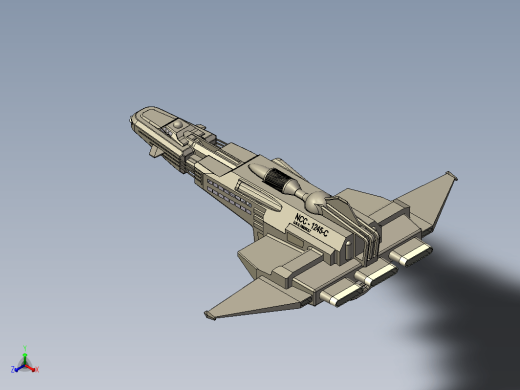 USS NCC-1245星际联邦宇宙飞船缩略图