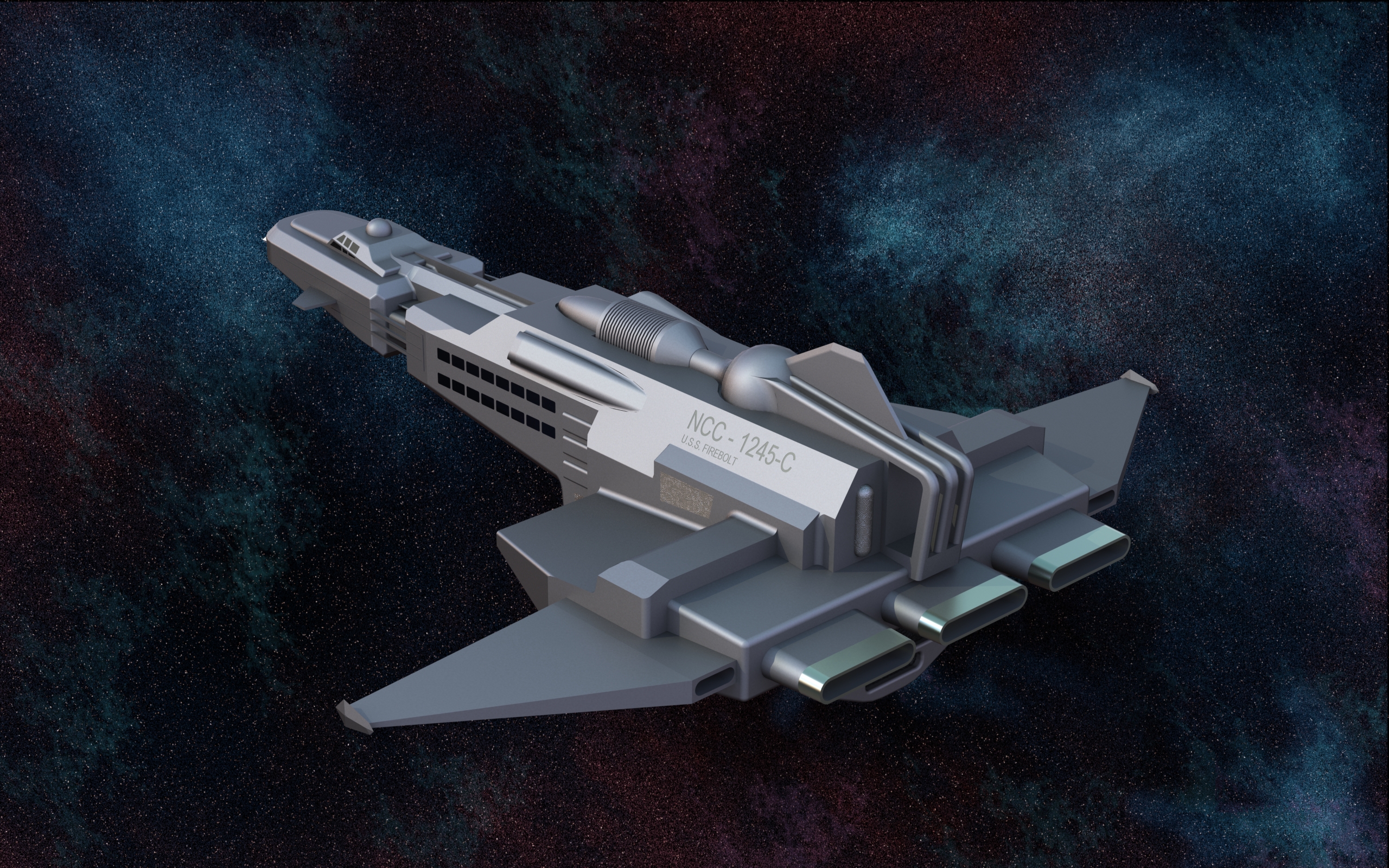 USS NCC-1245星际联邦宇宙飞船