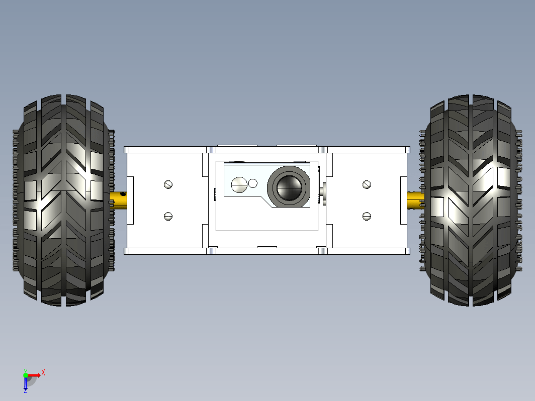 nspection robot四轮监测小车