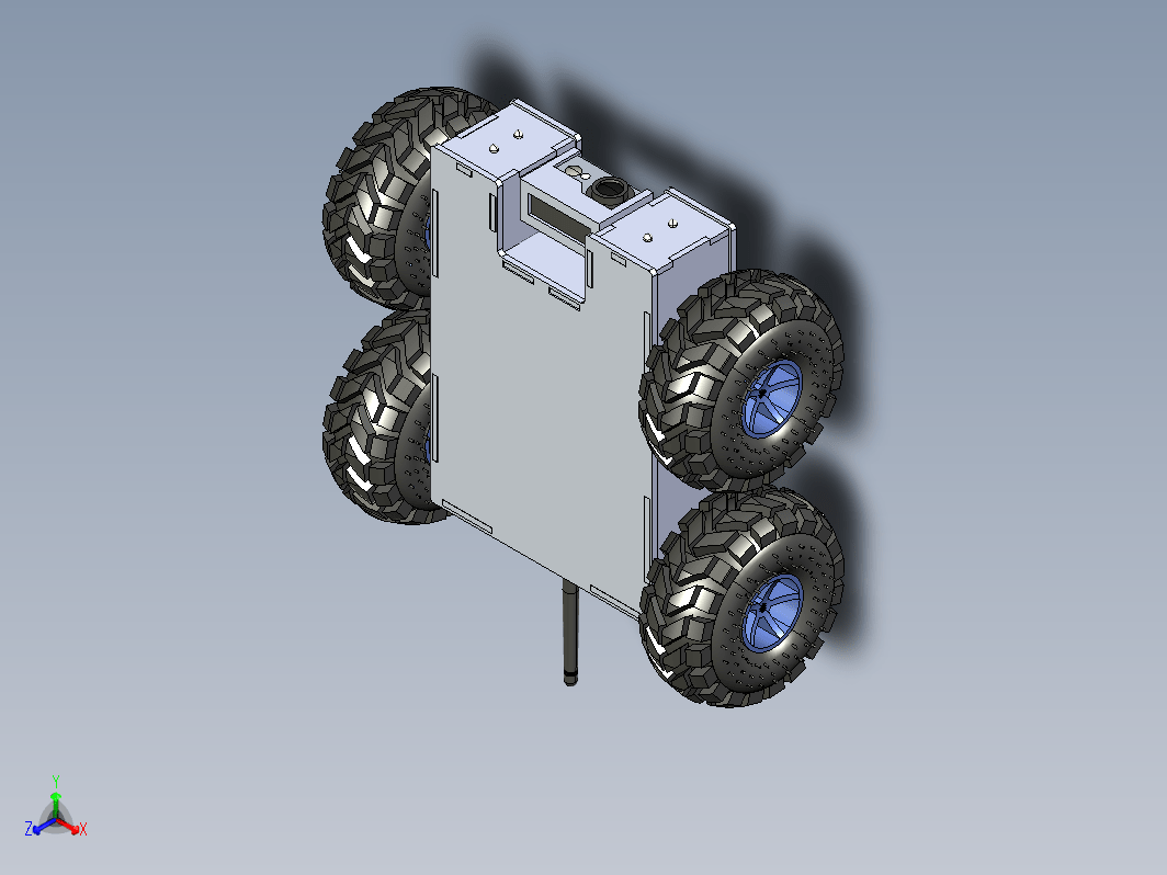 nspection robot四轮监测小车