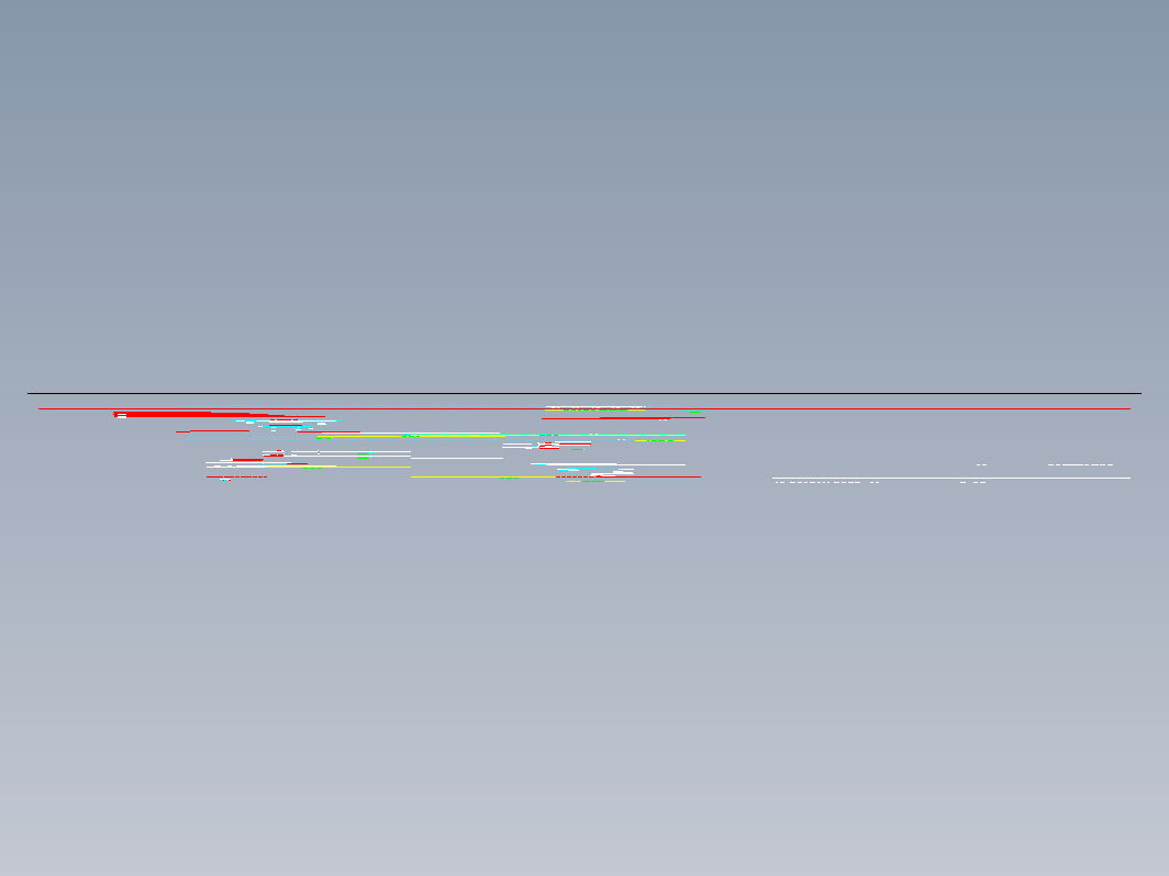 轧辊工作辊装配图 dwg