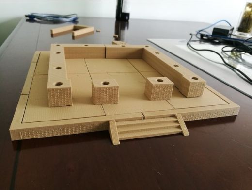 中国唐代古建筑模型缩略图
