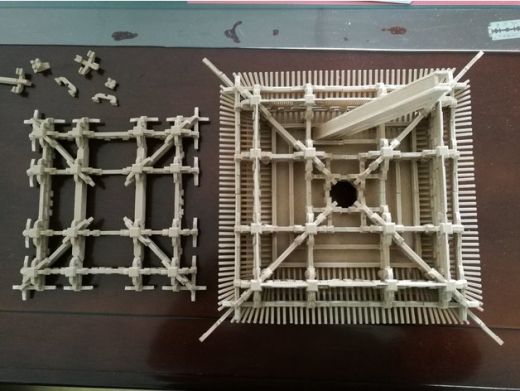 中国唐代古建筑模型缩略图