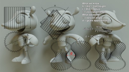双子齿轮(激光切割)缩略图
