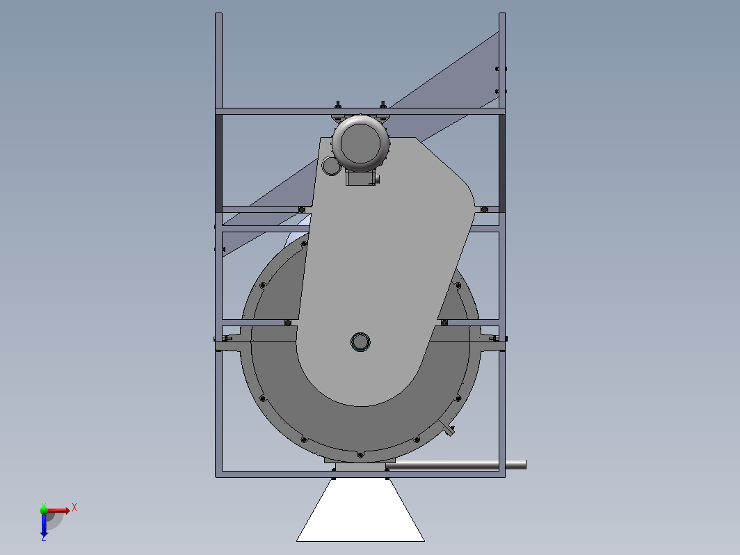 青皮核桃去皮清洗机的设计+CAD+说明书