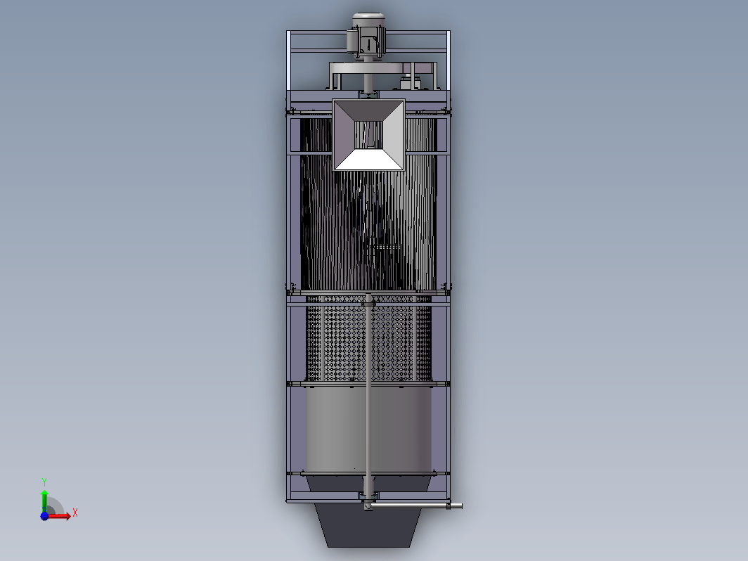 青皮核桃去皮清洗机的设计+CAD+说明书