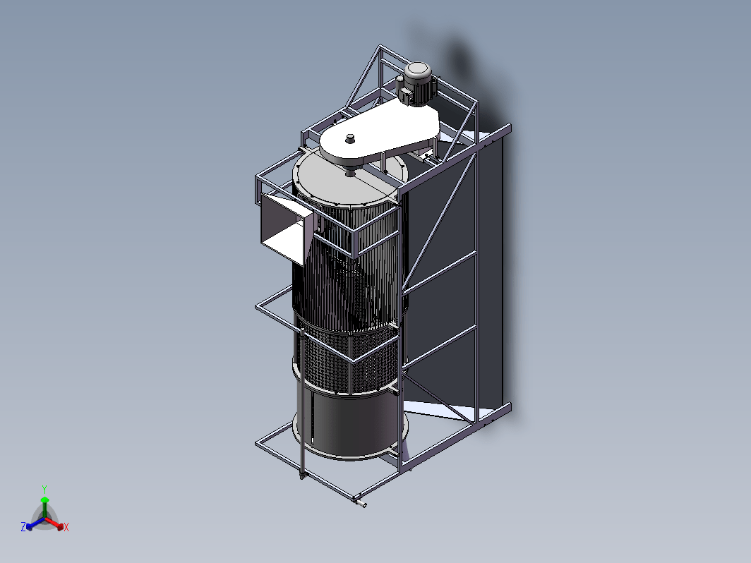 青皮核桃去皮清洗机的设计+CAD+说明书