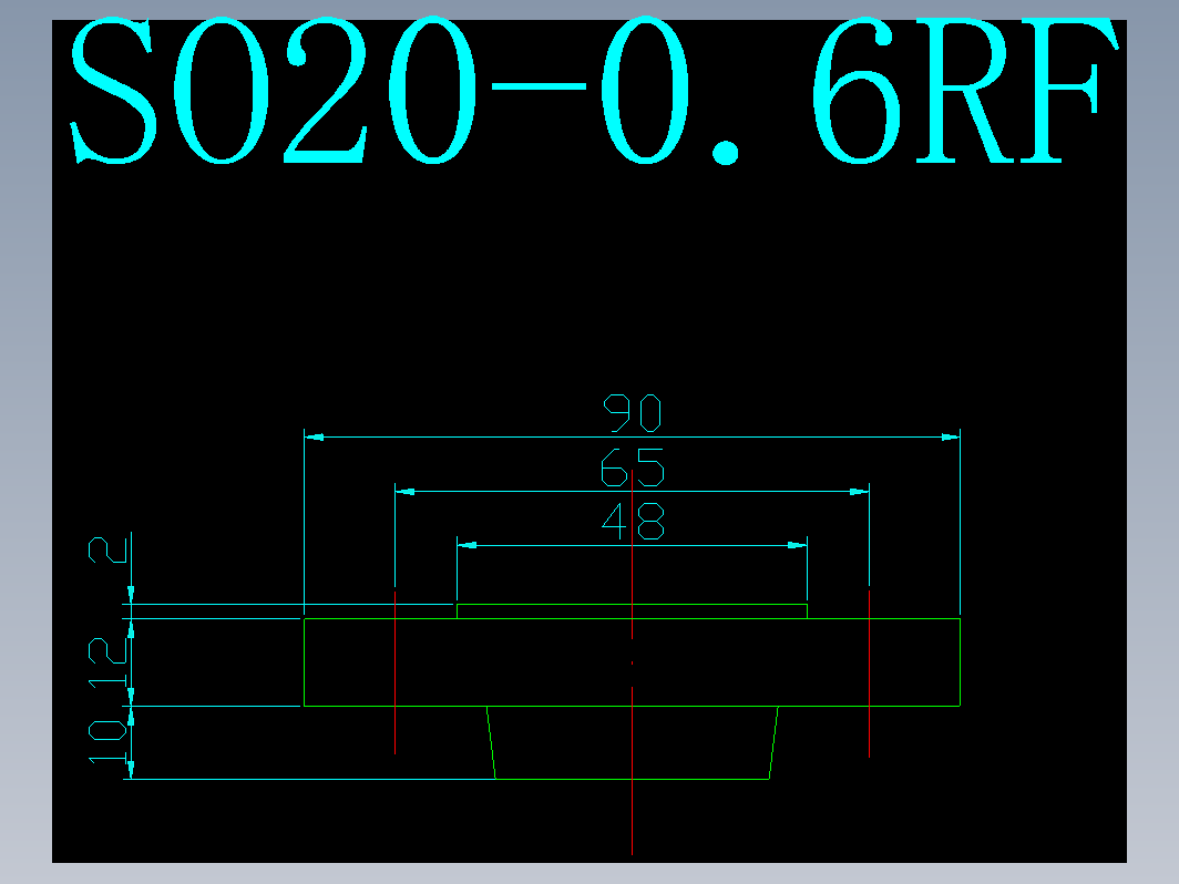 HG20592法兰SO20-0.6RF