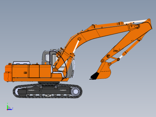 210k挖掘机模型缩略图