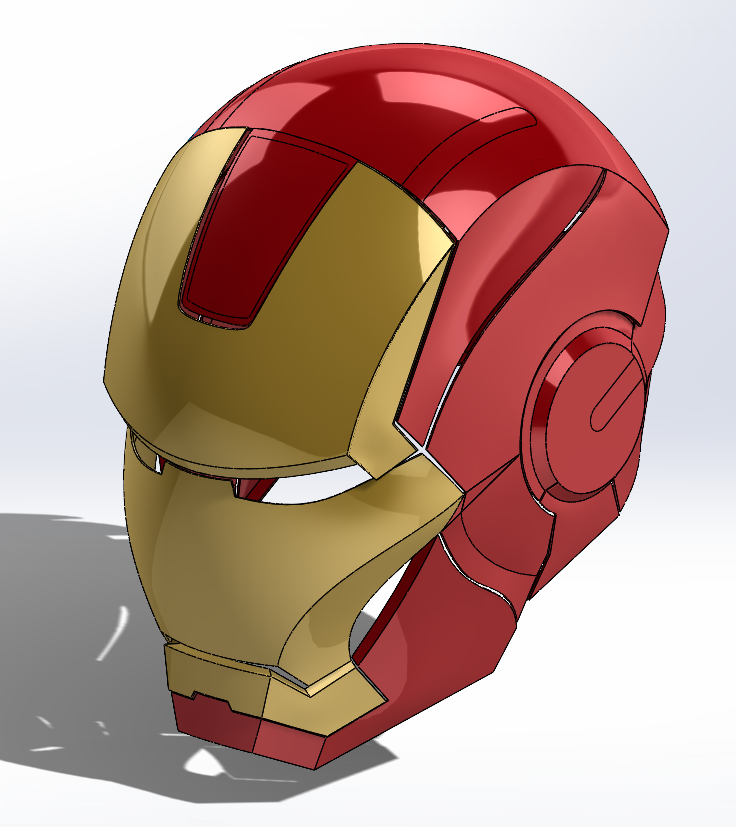 钢铁侠头盔 Iron Man Helmet