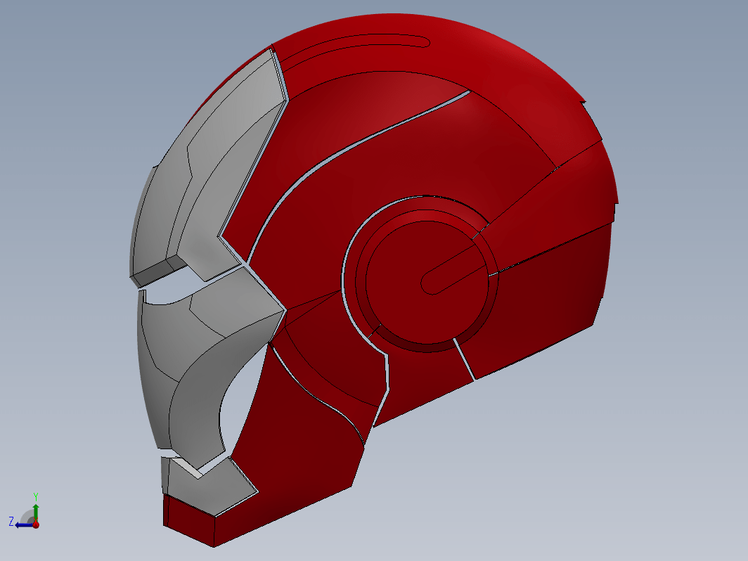 钢铁侠头盔 Iron Man Helmet