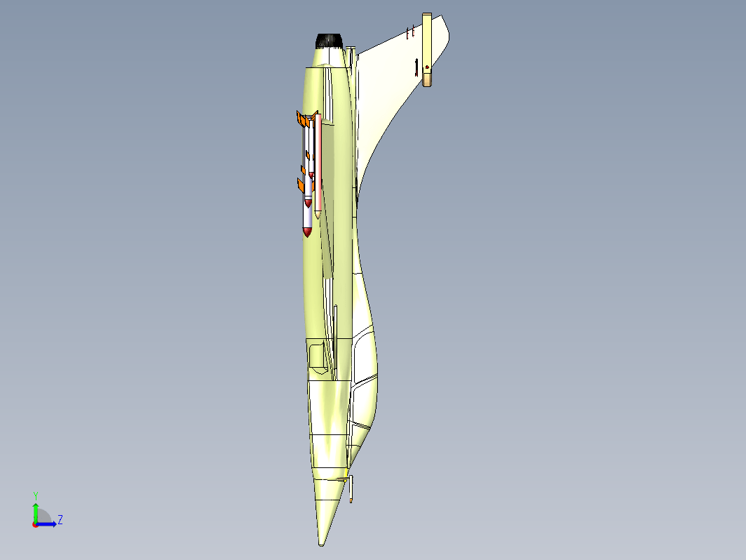 简易Rafale阵风战斗机