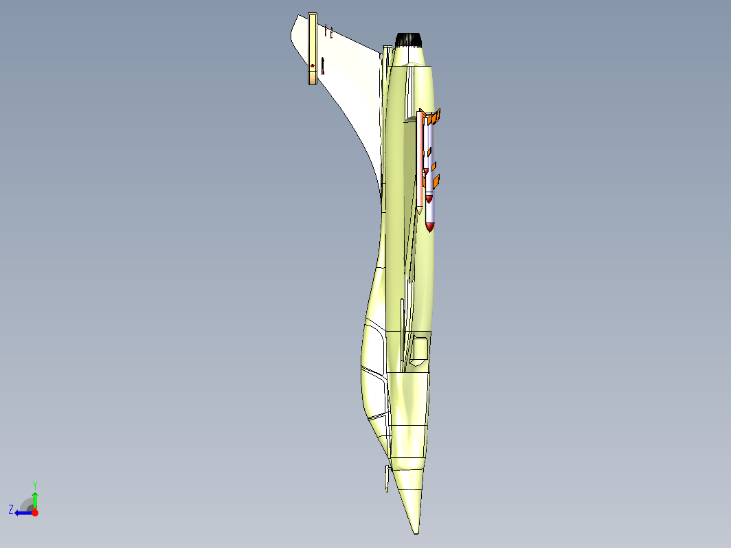 简易Rafale阵风战斗机