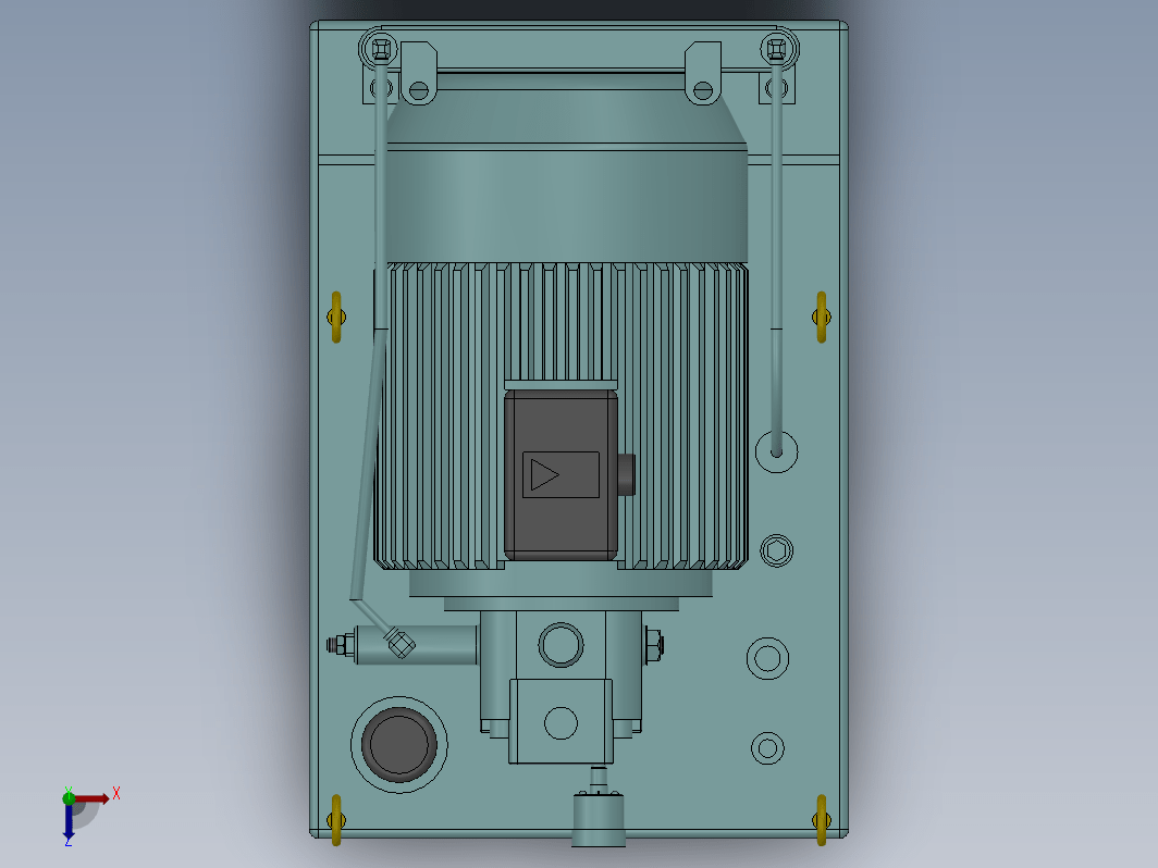 8.0-16.0系列变量液压泵站_SolidWorks设计