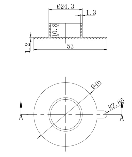 防尘盖注塑模具设计图三维UG10.0无参+CAD+说明缩略图