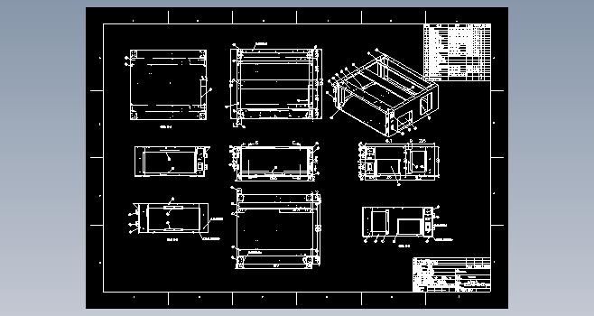 MT250A 药品光稳定实验箱CAD