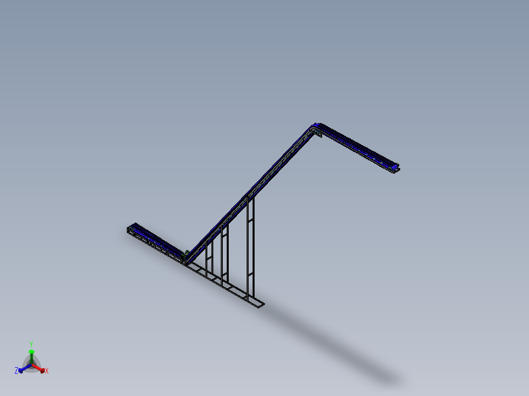 波状挡边带式输送机的设计三维SW+CAD+说明书