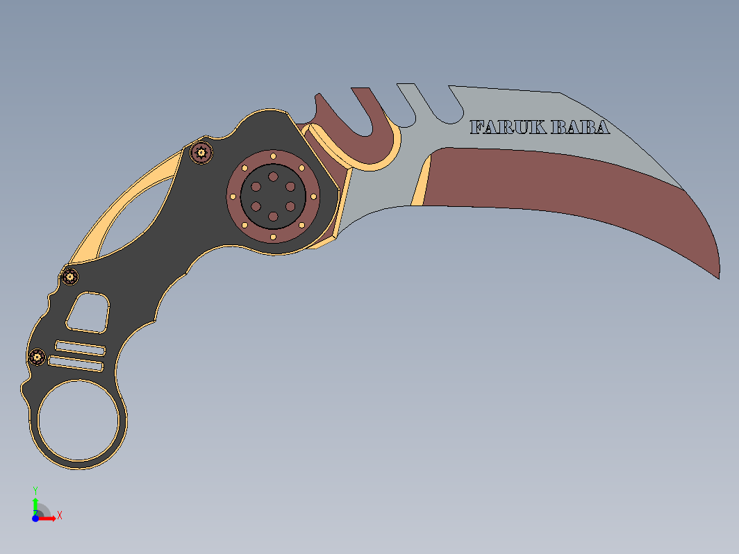 特殊弯刀 Karambit