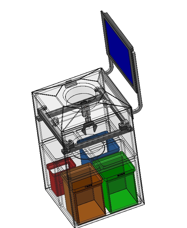 智能分类垃圾桶三维SW2020带参+说明书
