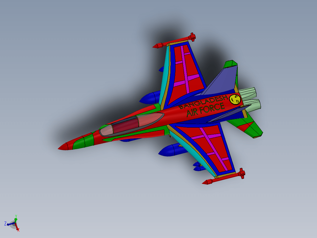 FA-18大黄蜂战斗机